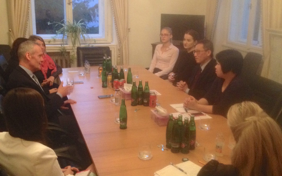 Discussion with HE Mr Narong Sasitorn, Ambassador of Thailand to the Czech republic